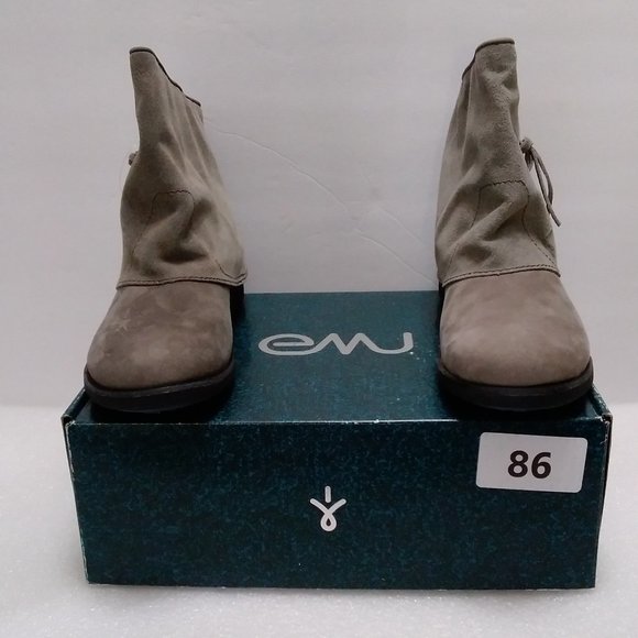 EMU HEYSEN WOMEN Leather Boots Size-7 COD/87 - Picture 4 of 12